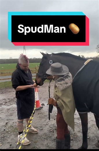 Meeting the World Famous Spudman at Rodbaston College
