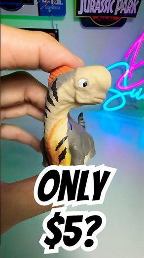 $5 vs $500 Jurassic World Dinosaurs! Titanosaurus, Spinosaurus, T-Rex