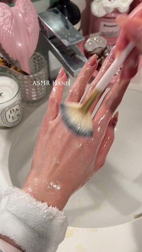 Relaxing ASMR Handcare Routine for Soft and Beautiful Hands