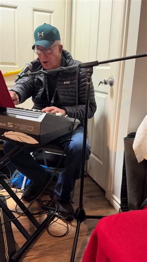 Elder Alfred Lemaigre singing Dene gospel.🙏❤️🙏#nativeticktock