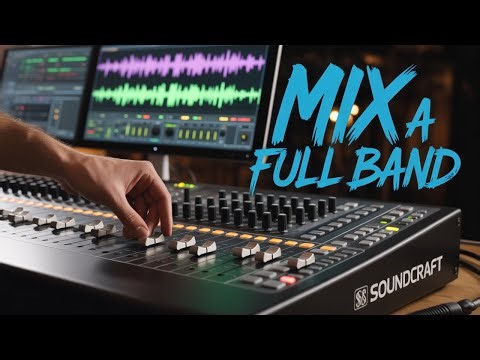 🎶 How to Mix a Full Band on the Soundcraft Si Impact (Complete Pro Guide)