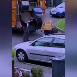 Household waste and recycling is being mixed together in Birmingham as huge piles of rubbish are cleared during a refuse workers' strike. The waste, left on the streets for several weeks, is being dumped into the same trucks by staff and incinerated. | BBC Birmingham