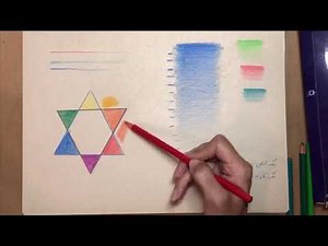 آموزش مرحله به مرحله نقاشی مداد رنگی حرفه ای | قسمت اول