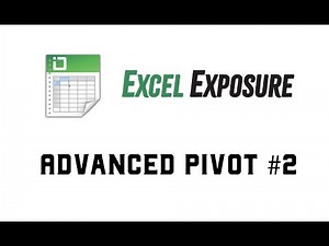 Advanced Pivot Tables - Round 2