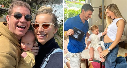 Sam Mac and fiancée Rebecca welcome their second child