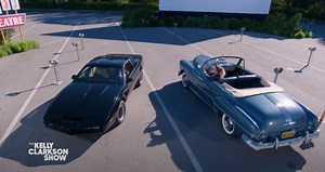 Here’s One Last Look at Original KITT Car, With David Hasselhoff at the Wheel