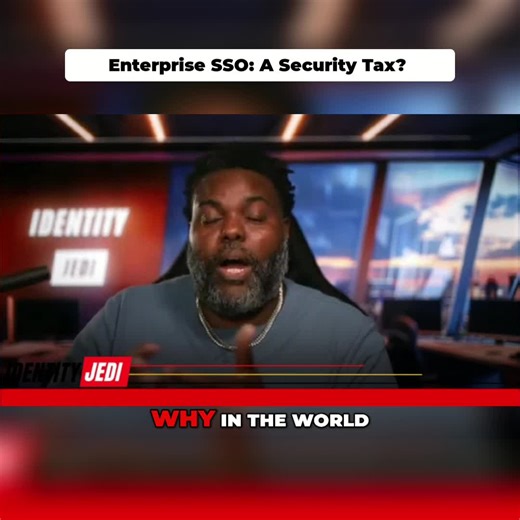 Enterprise license tax? You’re charging me for security? Nah. #Cybersecurity #IdentityManagement #InfoSec #Leadership