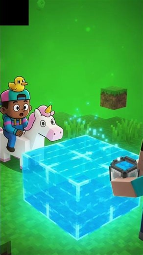 Easy Infinite Water hack #minecraft #shortvideo #oglynz #fypシ゚viral