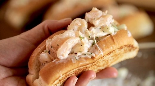 New England Style Shrimp Rolls