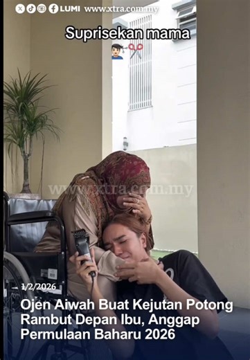 Kejutan Usahawan Ojen Aiwah: Memotong Rambut Bersama Ibu