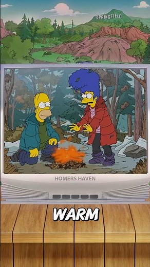 What Happens When Homer & Marge Get Lost In The Wild? #thesimpsons