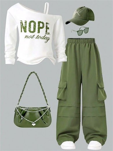 ​Budget-Friendly Aesthetic Outfits Inspo 🎀#CleanGirlAesthetic #PinterestInspired #BackToSchoolOutfit