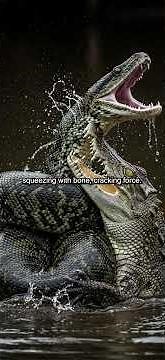 I Witnessed It: Unbelievable Snake vs. Crocodile Escapes #terrifyingtales #ghostlyadventures