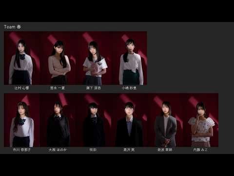 【キービジュアル紹介】春に思い出す、夏の君はもう遠く_Team春