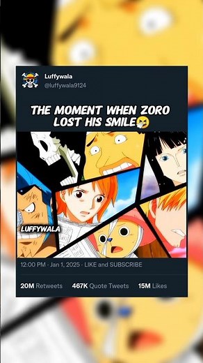 When zoro lost his smile🤧 | #petshub