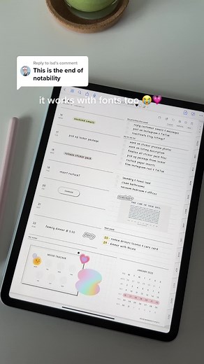 Replay Notes with Handwritten Fonts on GoodNotes | iPad Tutorial