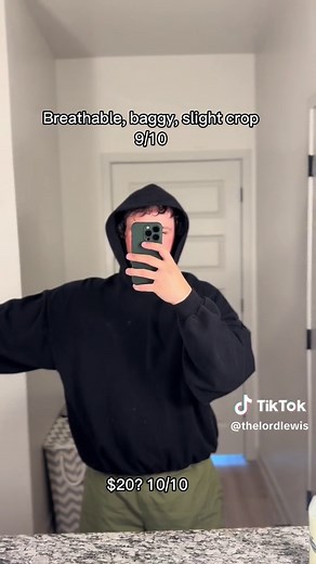 Heres a closer look at the yeezy $20 black hoodie. This is a great cheap option for a hoodie and with its breathablity, you can wear this out often. What do you think? #creatorsearchinsights #fyp #foryou #yeezy #hoodie #kanyewest #fashion #fashiontiktok #streetwear #style #inspo #review #ye #streetfashion