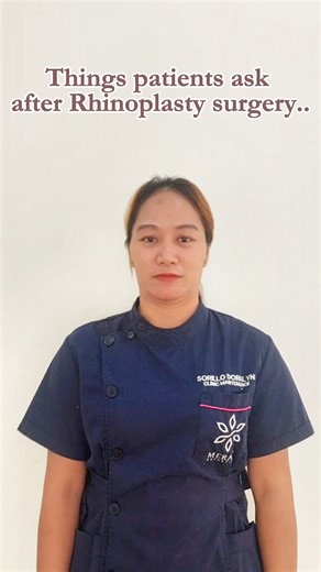 75 reactions | 樂 Things patients ask after rhinoplasty surgery... ✨ NAUR, not that!  From recovery tips to must-know post-op info, we’ve got the answers you didn’t even know you were curious about—served with a little humor!  Because recovery doesn’t have to be serious all the time! #RhinoplastyFAQ #RhinoplastyRecovery #MerakiNose #RedefineConfidence #RhinoplastyPhilippines #MerakiEsthetique | Meraki Esthetique I Rhinoplasty Philippines Clinic | Facebook