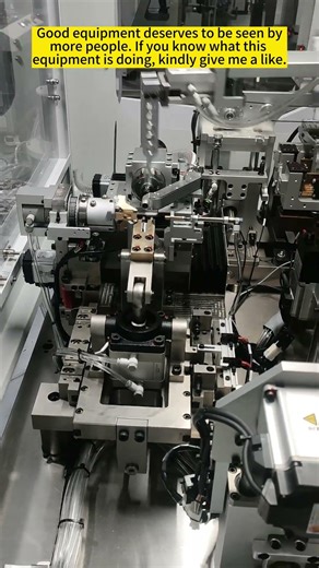 Real shot of four station BLDC motor rotor automatic balancing machine - Zero Dynamic.