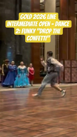 [Competition Part] GOLD 2026 Line Intermediate Open - Dance 2: Funky "Drop The Confetti" #Indones...