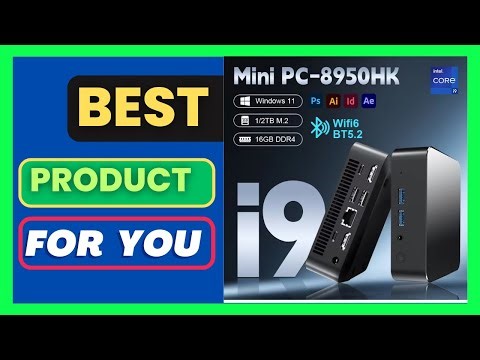 Portable Windows 11 Mini PC Intel Core i9 8950HK Windows 11 Pro