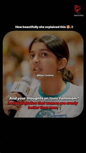 How beautifully she explained this 👏🏻 |NaariFuelHub| #shorts #inspiring #motivational