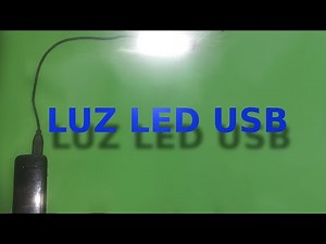 Cómo hacer una luz LED USB, de 10 LED
