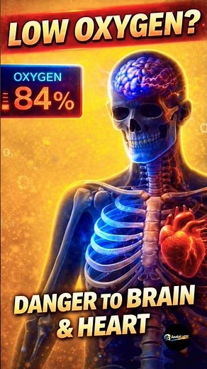 Is 85% Oxygen Dangerous? Low Oxygen Symptoms Explained. #short