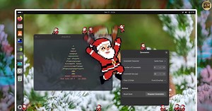 Add a Pixel Santa to Your Ubuntu Desktop for Christmas