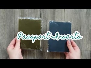 ~Traveler's Notebook: Passport Inserts~