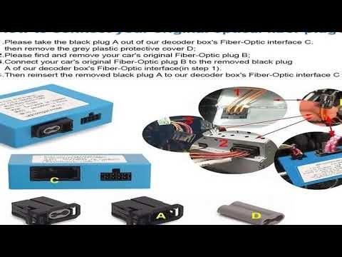 A must-have product! Optic Fiber Decoder for Mercedes-Benz ML/GL/R Class/CLS/S W221/Cayenne Cayman