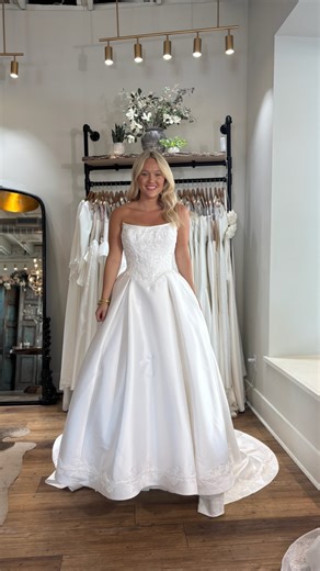 Holiday-inspired gowns — wrapped in sparkle, romance, and winter magic. Soft shimmer, cozy elegance, and just the right touch of festive drama. 👇🏽Which holiday beauty would you wear down the aisle? #surebride #southernbride #holidaybride #winterweddingdress #bridalinspo georgiabridalshop newnanbride 2025bride 2026bride bridalfashion | Surebride