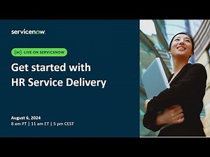 Get started with HR Service Delivery