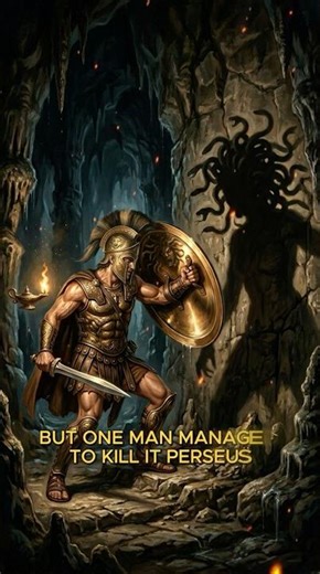 The Legendary Hero Who Defeated Medusa in a Single #perseus #greekmythology