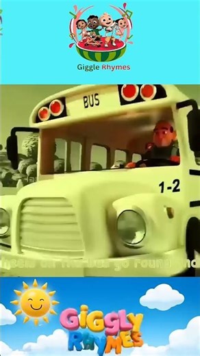 [ 1 MINUTE LOOP ] 🚍 Wheels on the Bus Sound Variations Remix 🎶 || Several Version | Giggle Rhymes