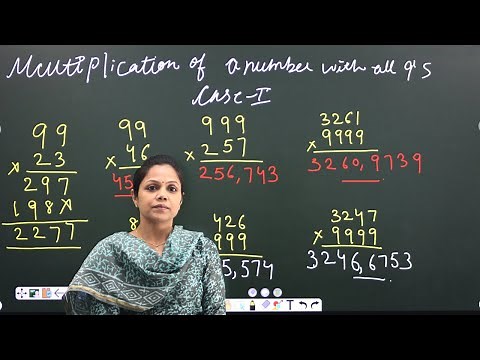 Multiplication of Numbers with a Series of 9's in 2 Seconds - Learn Vedic Maths