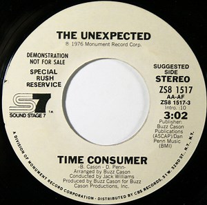 The Unexpected - Time Consumer / Open Up Your Heart
