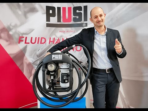 SUZZARABLUE 3, the specific range of AdBlue® dispensers for IBC tanks presented by PIUSI