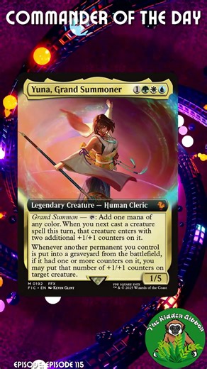 Yuna, Grand Summoner | Gibbon's Commander of the Day | #MTG #Commander #EDH #MTGCommander