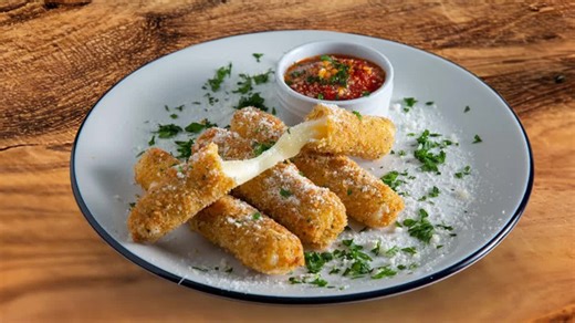 The easiest way to make mozzarella sticks at home