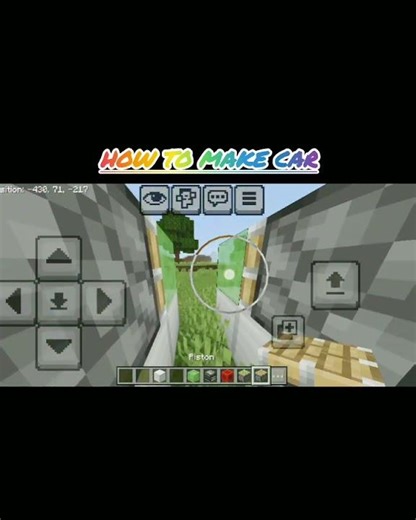 How to make car Minecraft
