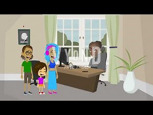 Dora and Jahari wash their hands in the water fountain and get spanked by Jahari Victor/all grounded