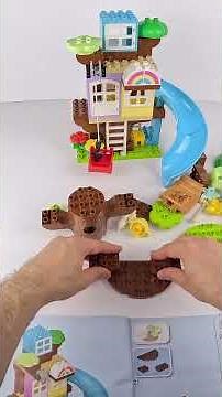 Tree House Duplo 10993 Full Build - Snap and Stack #lego #duplo #brickwork #toys #fun