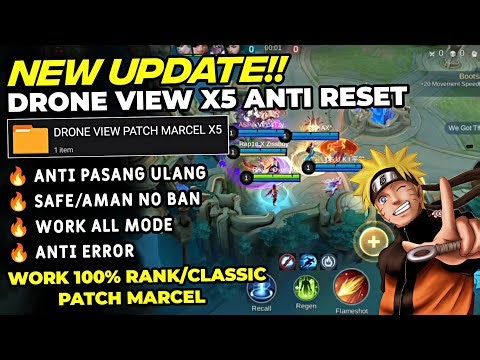 NEW UPDATE ‼️ DRONE VIEW MOBILE LEGENDS TERBARU 2026 PATCH MARCEL | ANTI ERROR