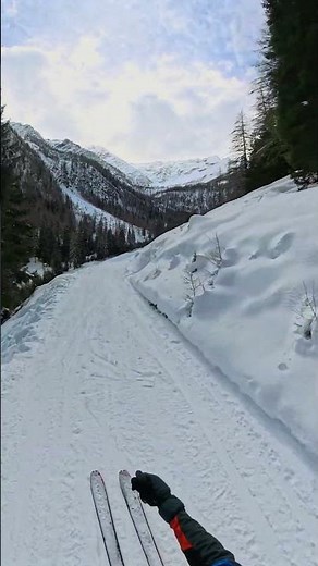 La strada più panoramica di tutto il parco nazionale dello stelvio | sci alpinismo in val di rabbi
