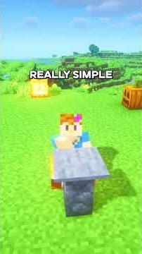 How to build a COOL Table in Minecraft