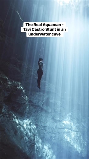 Tavi Castro known as the real Aquaman has changed the global underwater production landscape. Taking Freediving stunts and cinematography to the next level. 🔱 | Tavi Castro