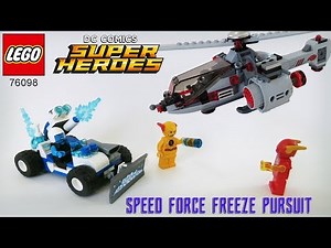 LEGO DC SUPER HEROES - SPEED FORCE FREEZE PURSUIT (Set 76098 Build Instructions)