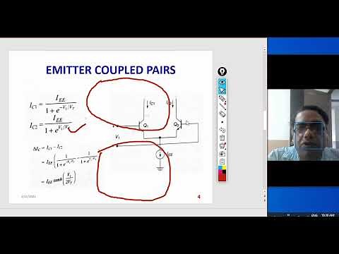 Analog multiplier using emitter coupled transistor pair