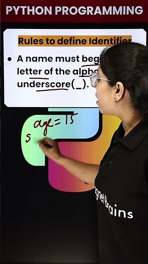 Python Identifier Are Used for? #shorts #magnetbrains #python #pythonprogramming #coding